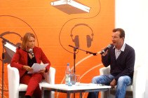 Ulrike Stürzbecher und Frank Suchland auf der Leipziger Buchmesse 2014